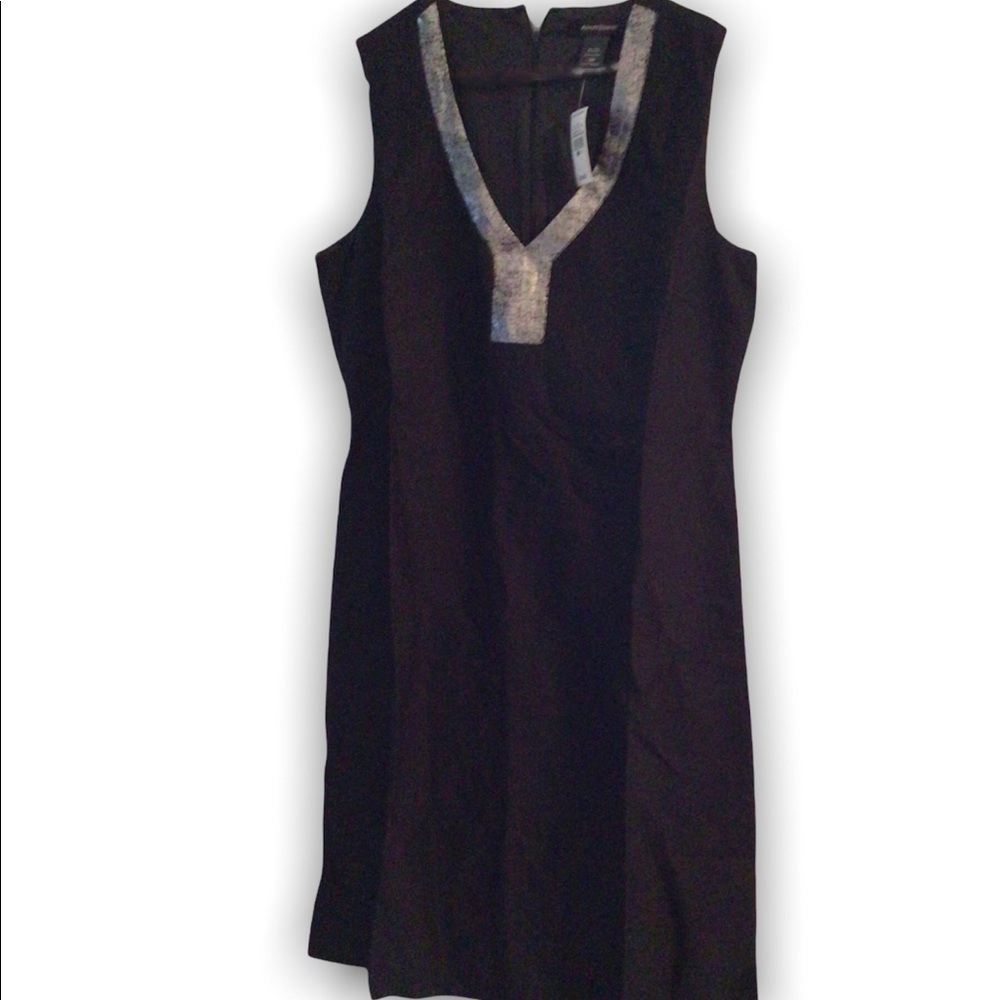 Ashley Stewart Linen Sleeveless Dress
